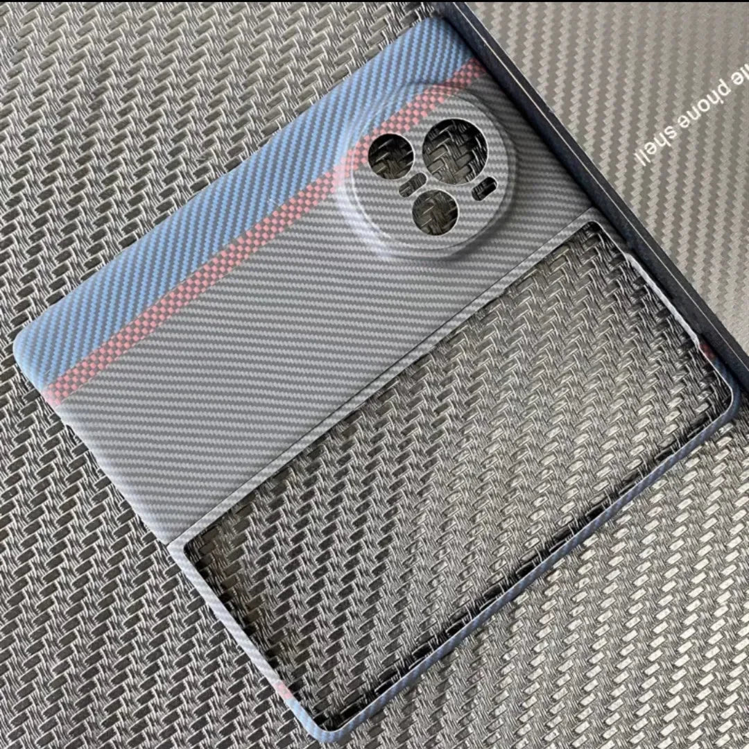 Honor Magic V3 Carbon Fiber Case - Slim Military-Grade Protective Cover Blue Red Black 2 Magic V3 Tidesmit