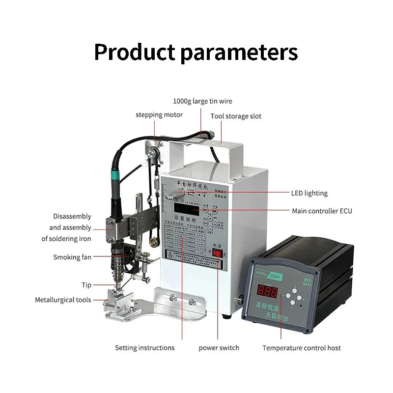 Semi Automatic Soldering Station 200W Electric Pedal Welder Tidesmit