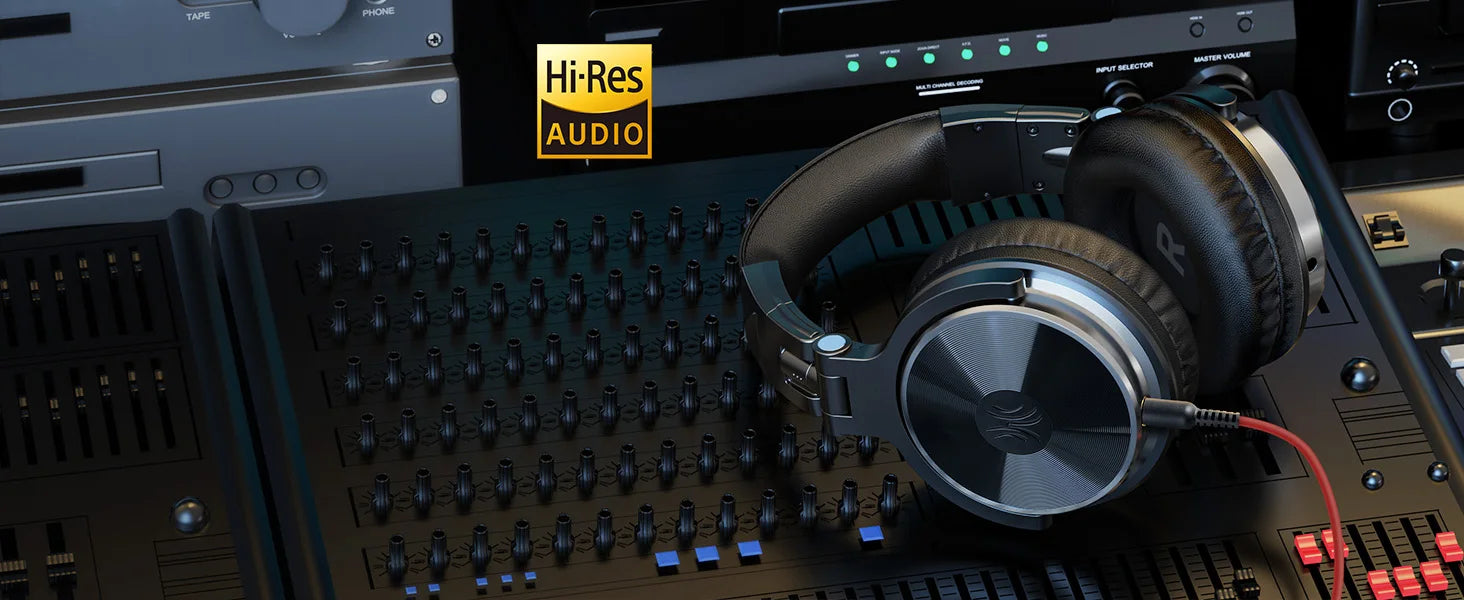 Pro-10 Studio Monitor Headphones with 50mm HiFi Drivers Tidesmit