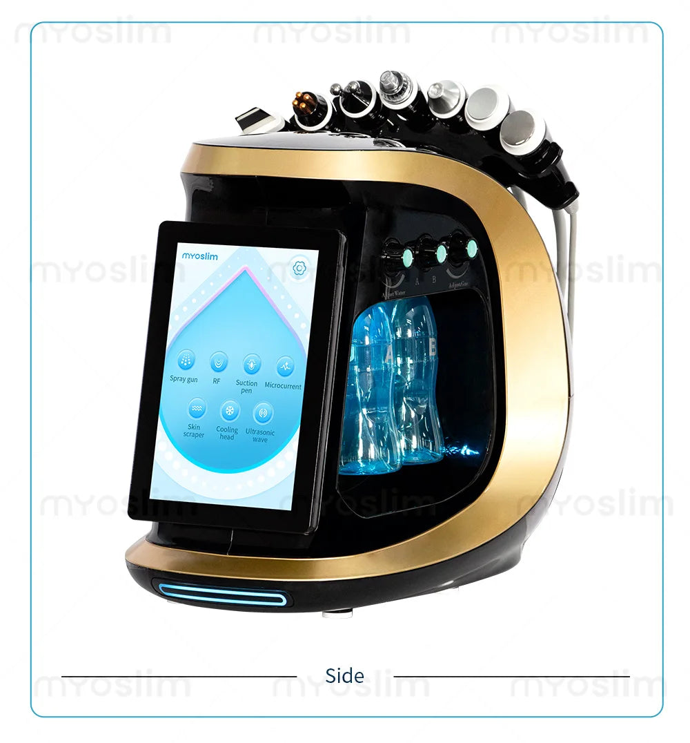 7-in-1 Hydra Facial Machine for Professional Deep Pore Cleansing Back Massage Instrument Tidesmit