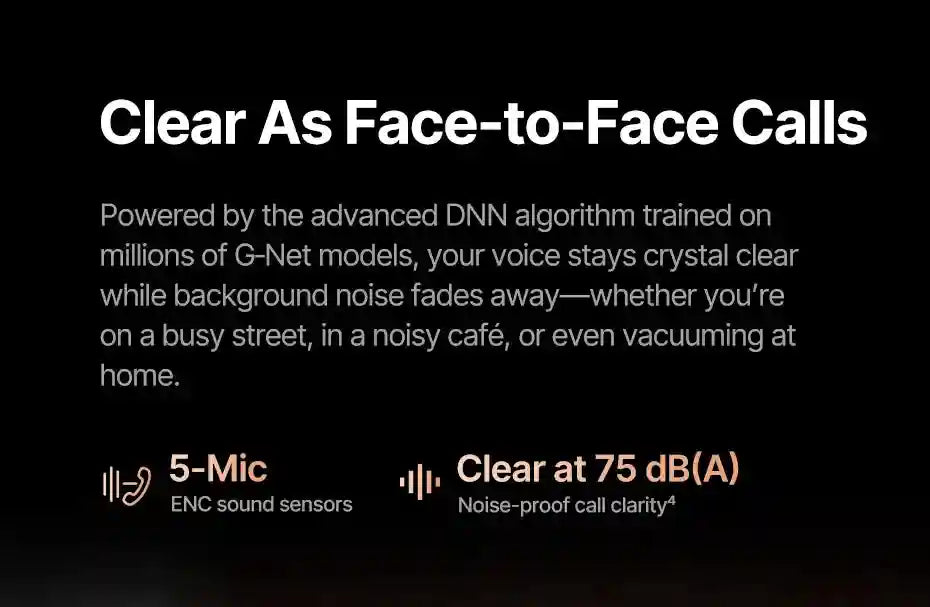 Wireless Noise Cancelling Headphones: 100Hr Playtime - Over-Ear ANC Tidesmit