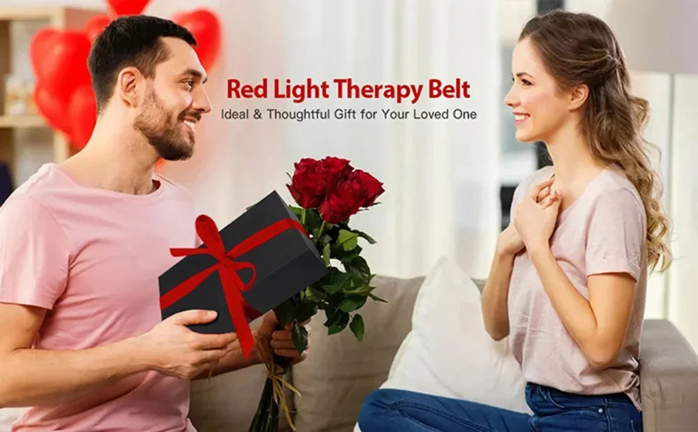NEW Red ＆Infrared Light Therapy Belt 850nm 660nm LED Beauty Devices fo Wrap Burn Fat Face Wrap Slimming Waist Heat Pad Full Body