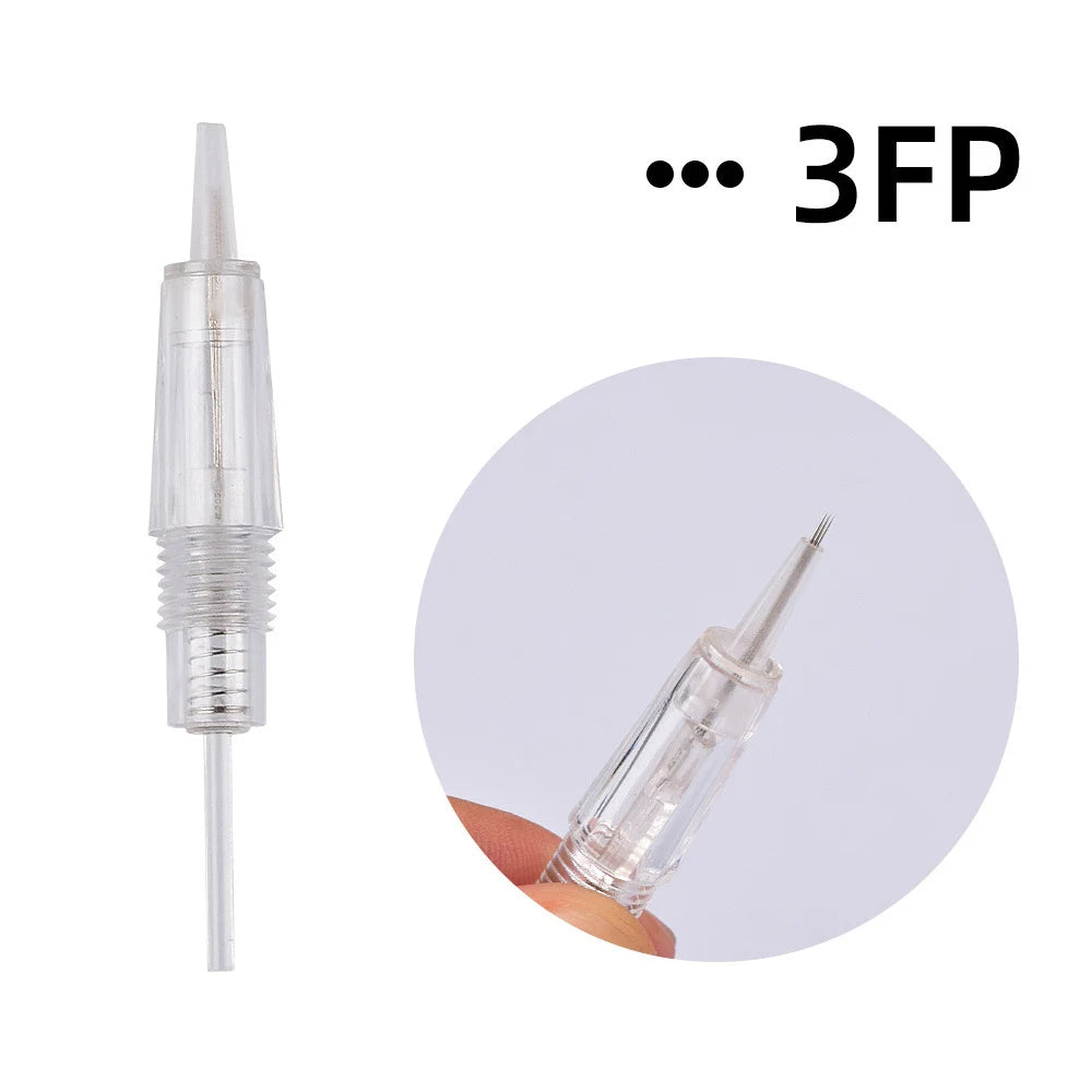 Tidesmit PMU Machine for Eyebrows and Lips – Precision Red Device Permanent Makeup Machines 3F Needles-30pcs Tidesmit