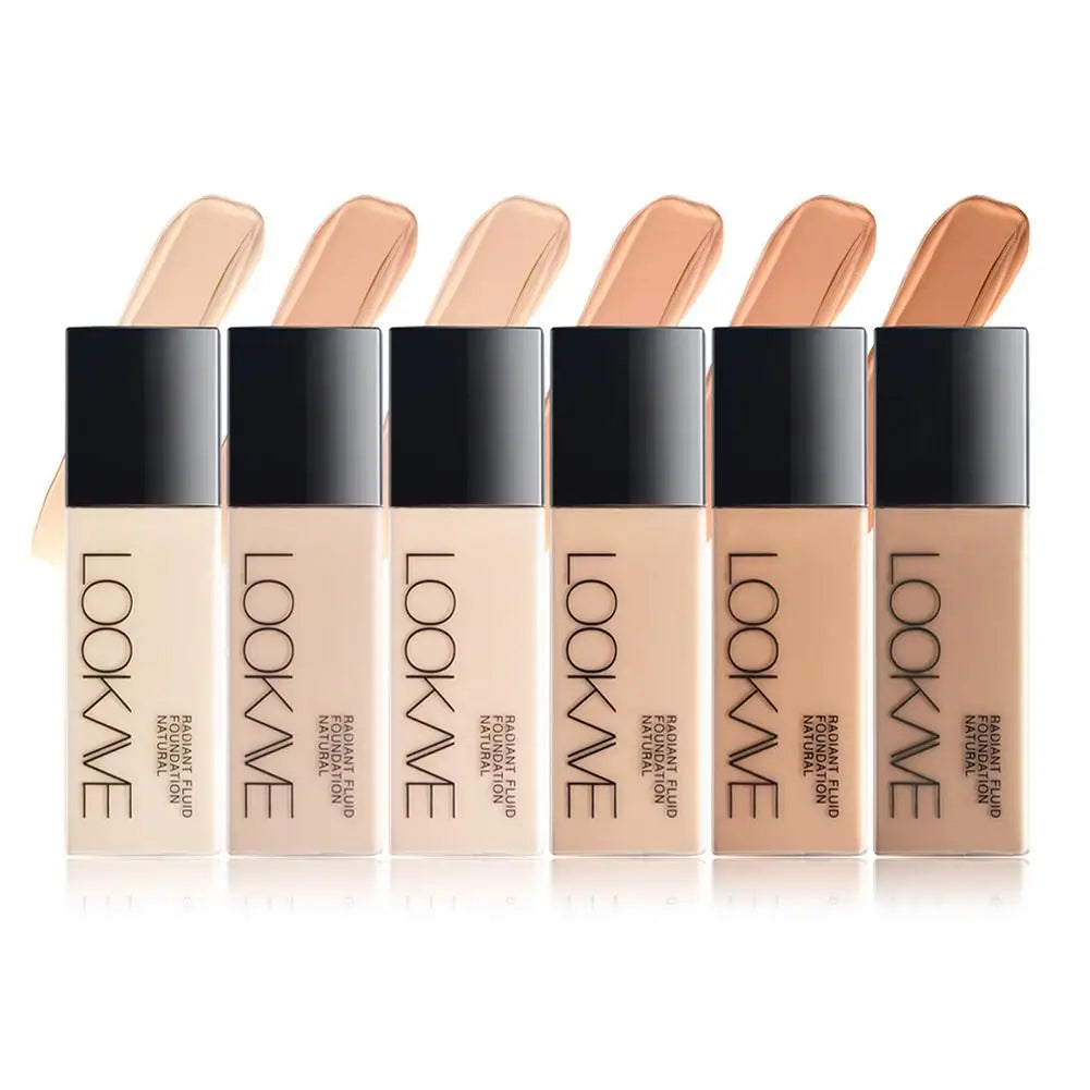 Tidesmit full coverage matte liquid foundation texture close-up for long lasting natural face makeup finish