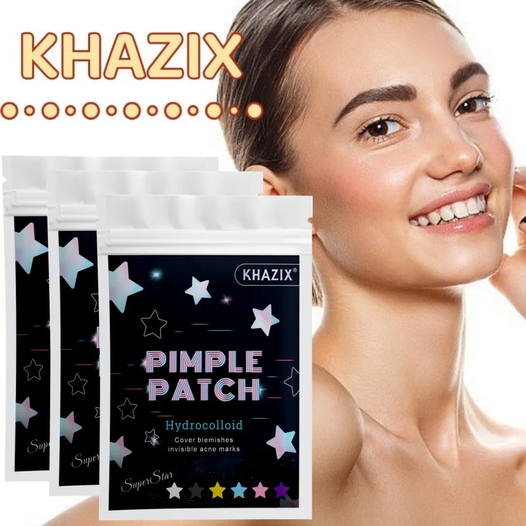 40 pieces of multi-color star acne patches, facial acne patches, concealer acne patches, and pimples patches, ultra-thin.
