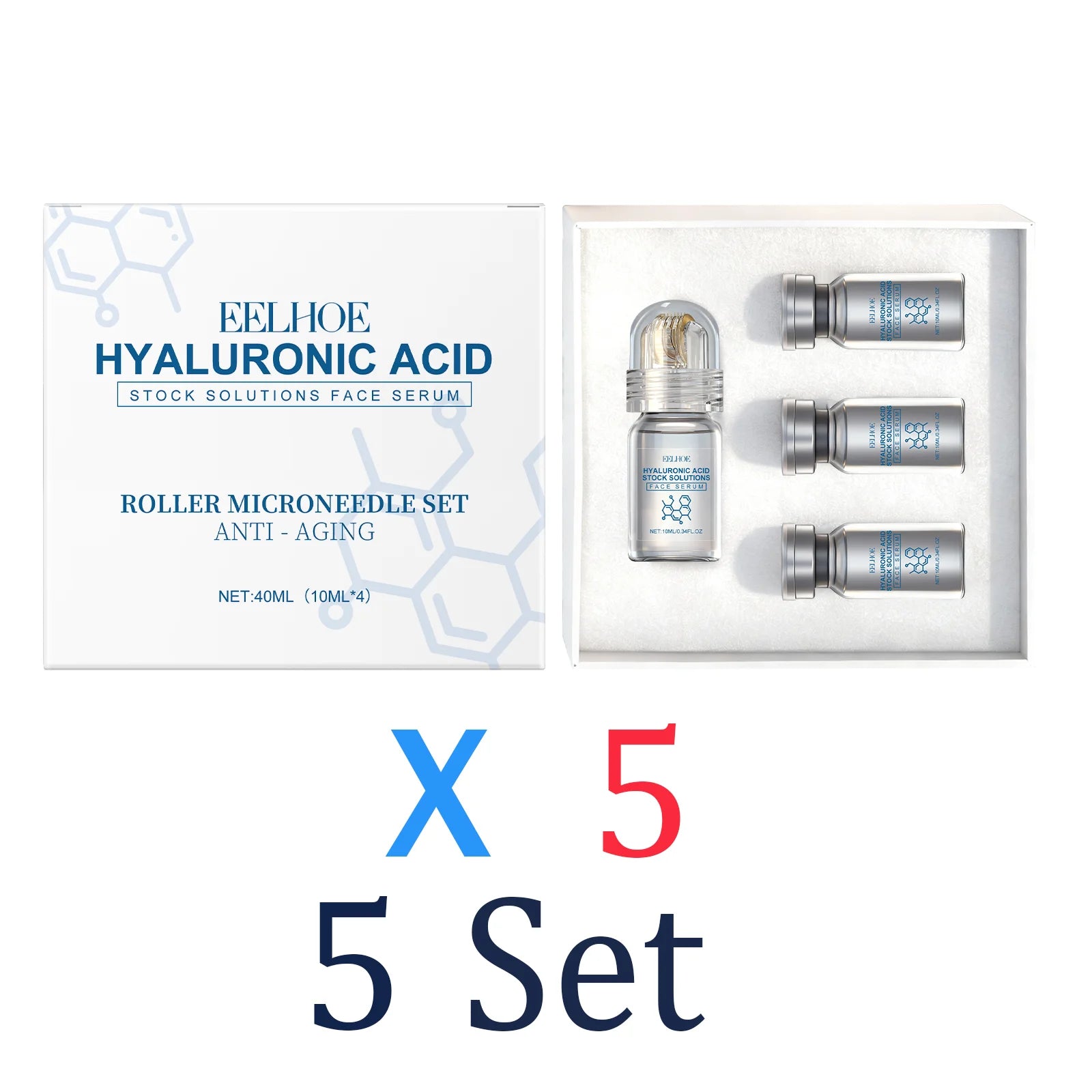 Tidesmit Niacinamide Microneedle Serum Kit for deep skin moisturizing and nourishing winter facial care