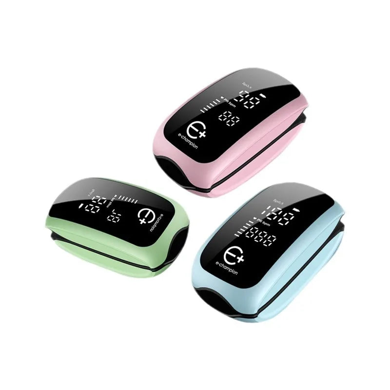 Medcial Forehead Thermometer Fingertip Pulse Oximeter Monitor Blood Oxygen Saturation Meter Pulse Oximeter USB Rechargeale