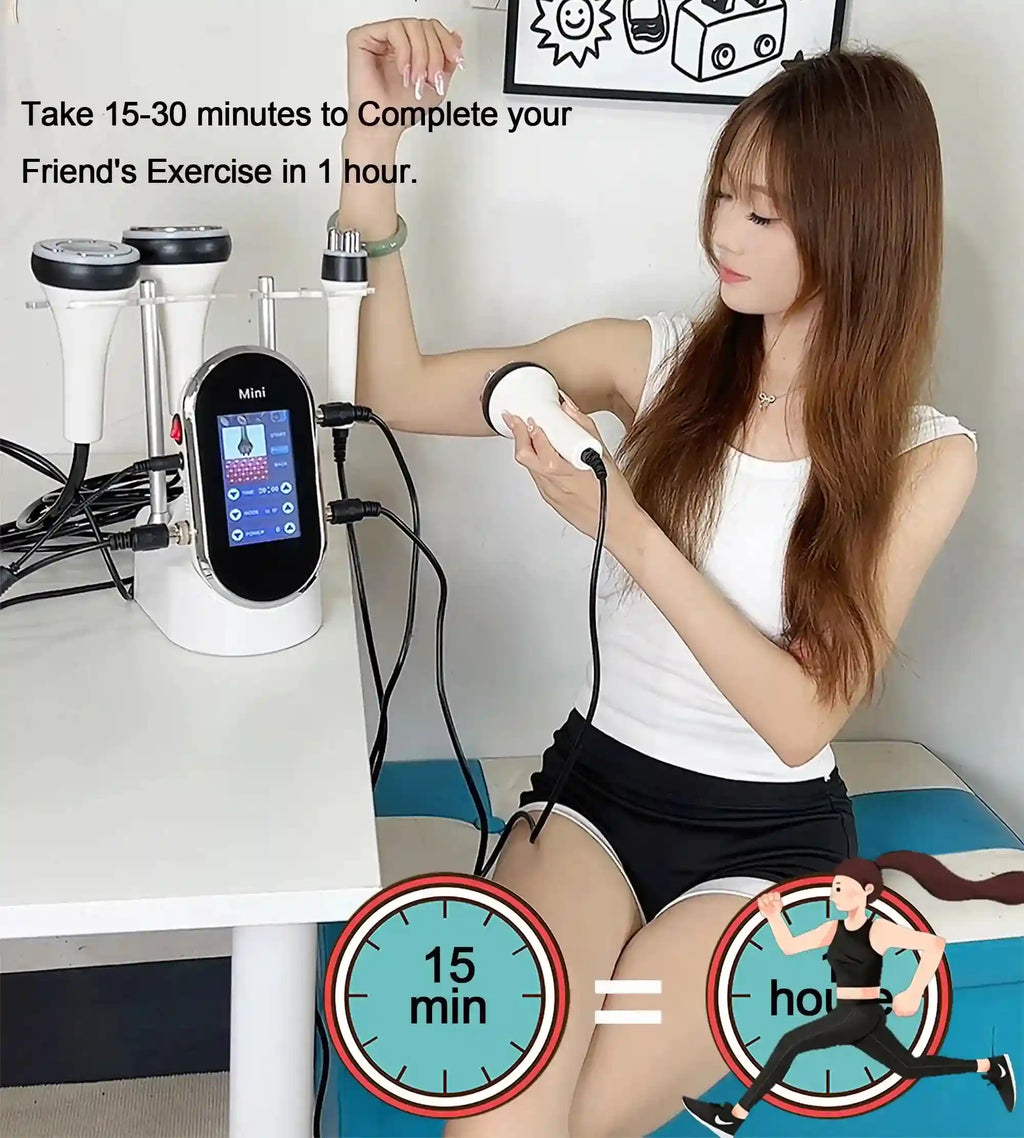 Ultrasonic Cavitation Machine for Body Slimming & Muscle Relief Eye Massage Instrument Tidesmit