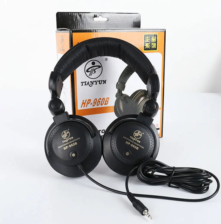Studio Monitor Headphones with Active Noise Cancellation - Wired Over-Ear Tidesmit