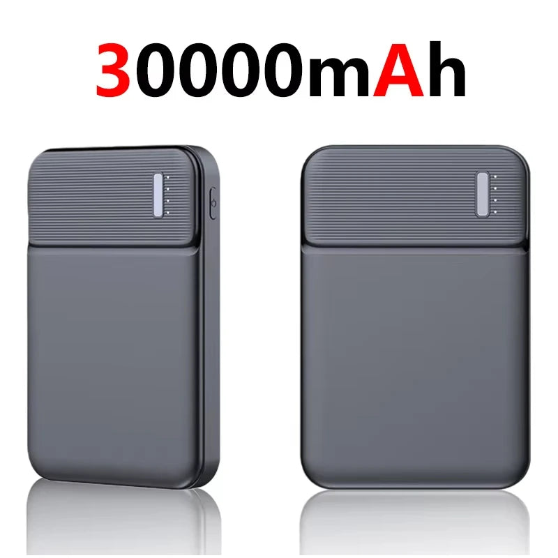 Tidesmit 50000mAh Fast Charging Power Bank - USB-C Portable Charger Black 30000mAh Tidesmit