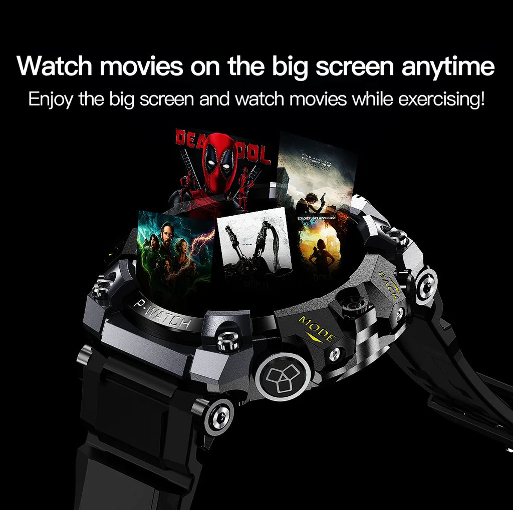 Q668 Smartwatch Android 10.0 1.95inch Amoled 720*720 5G Cellular Version Smart Watch With 800W Dual Camera GPS WIFI 5G Sim Card