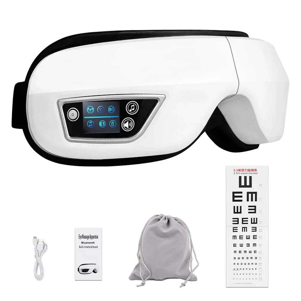 Eye Massager with Heat and Vibration - Fatigue Relief Tidesmit Relaxation Treatment without box China Mainland Tidesmit