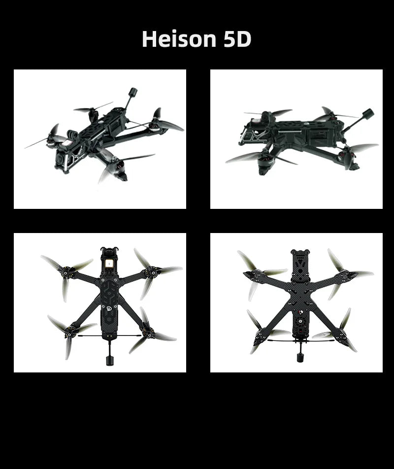 5 Inch FPV Drone DJI O3 Freestyle Quadcopter | Tidesmit Performance Tidesmit