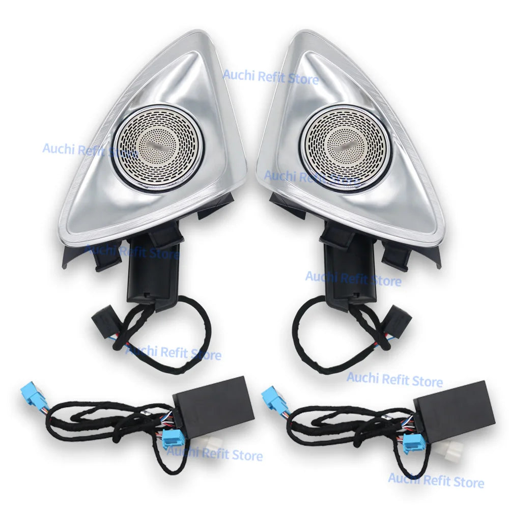 Mercedes-Benz W213 Ambient LED Air Vents with 3D Rotating Speaker New W213 4D Speaker Tidesmit