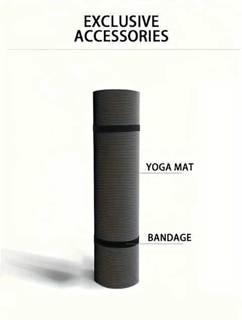 15/20mm Thick NBR Yoga Mat Moisture-proof Outdoor Non-Slip Durable Camping Picnic Mat Exercise Gym Fitness Workout