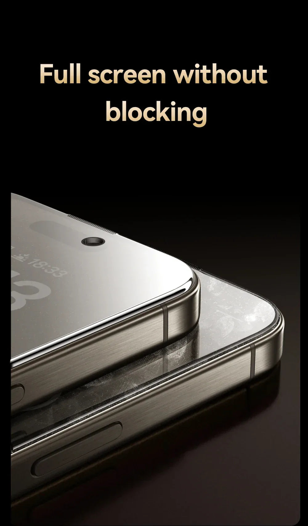 Privacy Screen Protector for iPhone 17 Pro Max - 9H Tempered Anti-Spy Glass Tidesmit