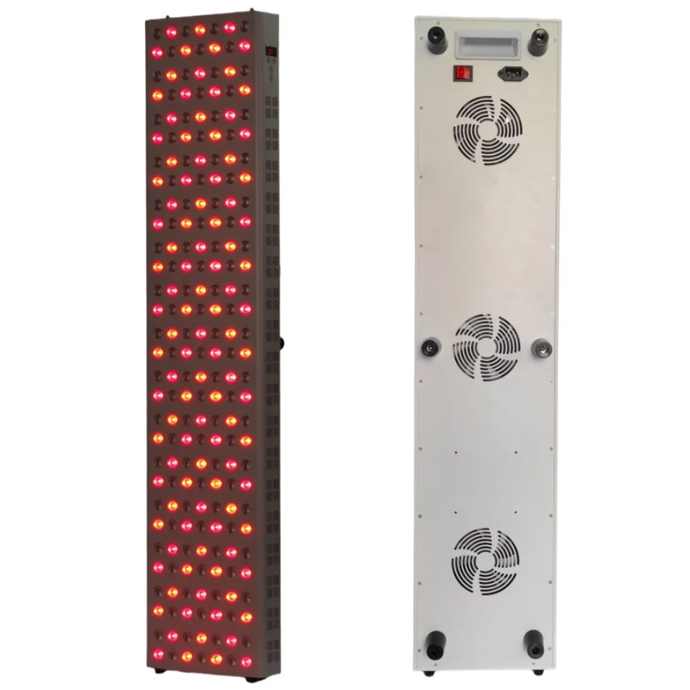 Led Red Light Therapy Panel Dimming Timing LED Beauty Devices Double Chip 660nm 850nm Infrared Light Therapy Skincare Face Body