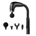 Back Massage Gun with Extended Handle for Targeted Deep Tissue Relief Back Massage Instrument Black Tidesmit