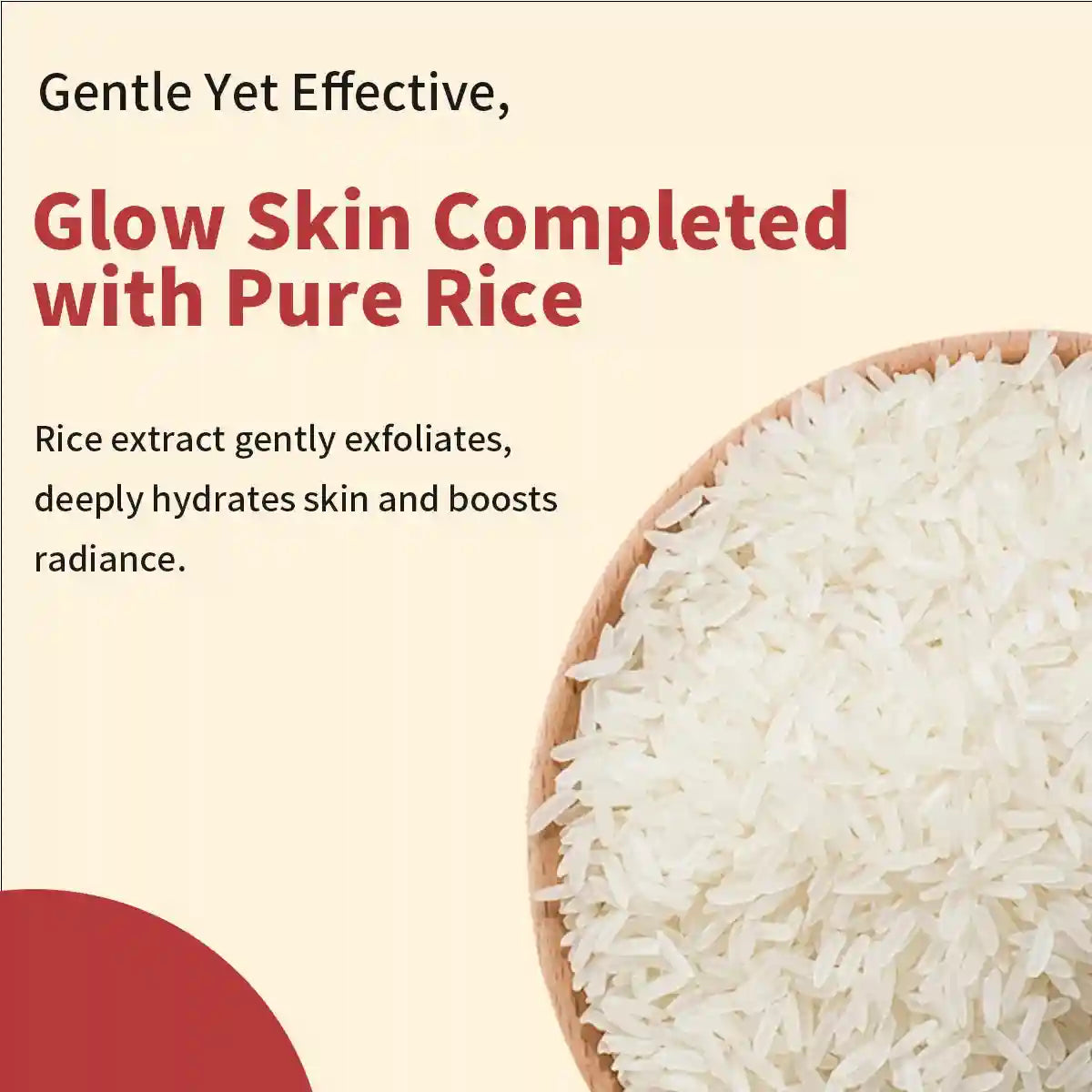 Rice Exfoliating Face and Body Scrub - Natural Brightening Scrub Scrubs Treatments Tidesmit
