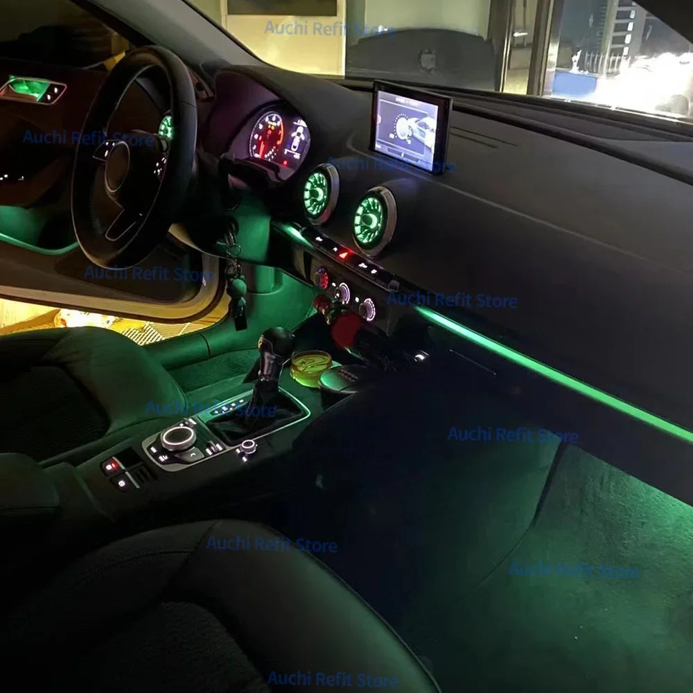 Ambient LED Interior Kit for Audi A3 S3 RS3 - 30-Color Custom Lighting Tidesmit