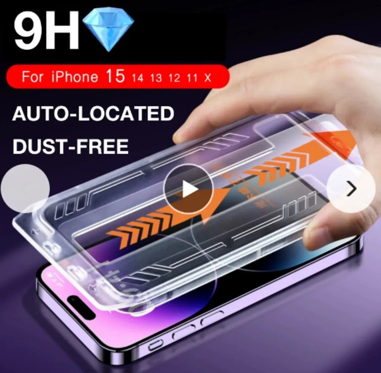 iPhone 15 Pro Max Screen Protector Privacy Tempered Glass 4 Pack iPhone 12 Pro Tidesmit