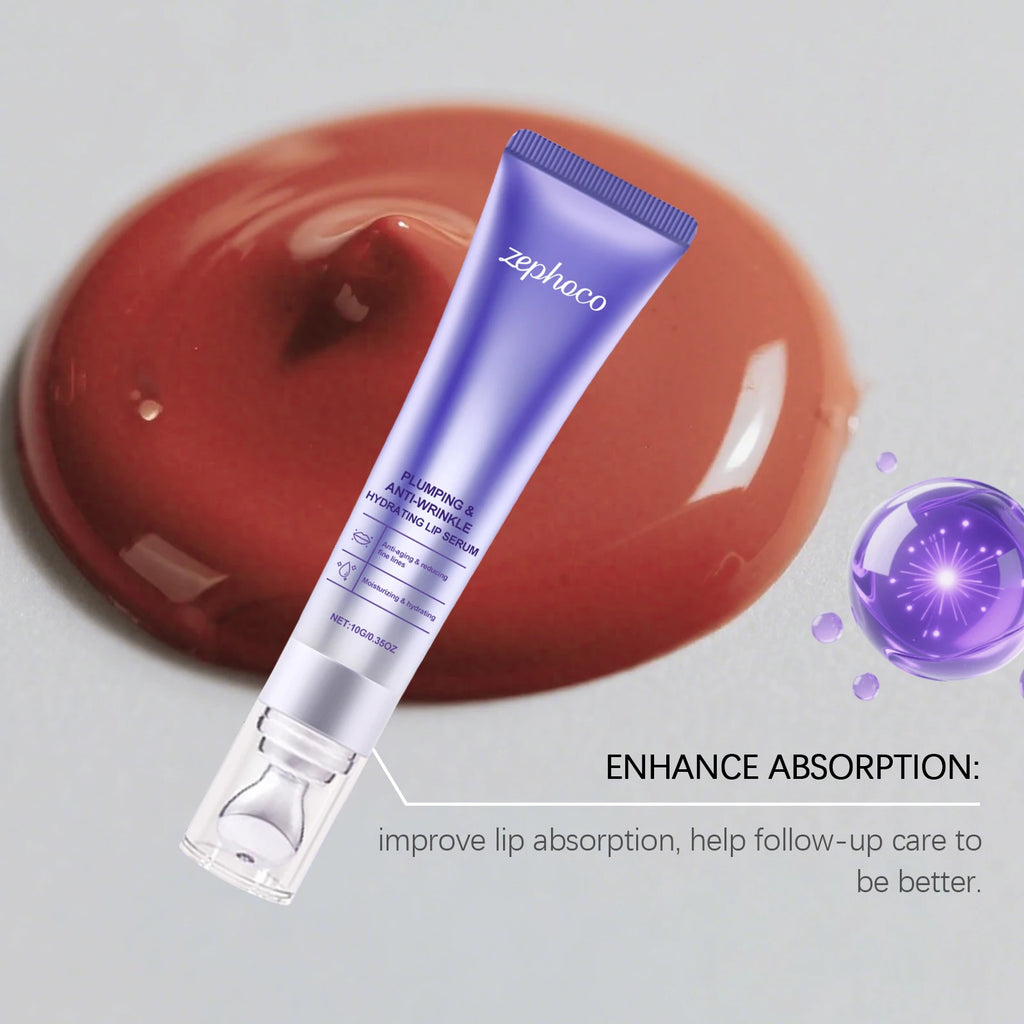 Lip Plumping Serum & Hydrating Gloss - Cruelty-Free Lip Treatment Lip Care Tidesmit