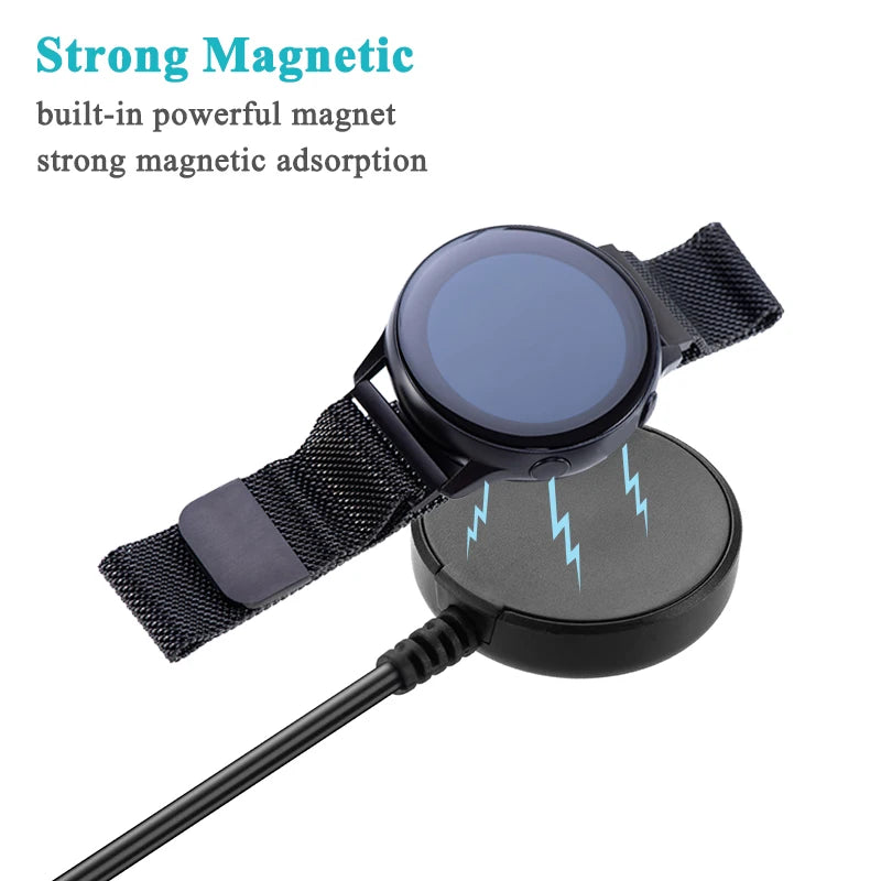 Wireless Charger Dock for Samsung Galaxy Watch | Fast Charging Station Tidesmit