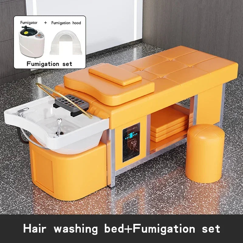 Massage Shampoo Bed for Salon Spa Water Therapy - Ergonomic Design Massage Chairs 4 Tidesmit