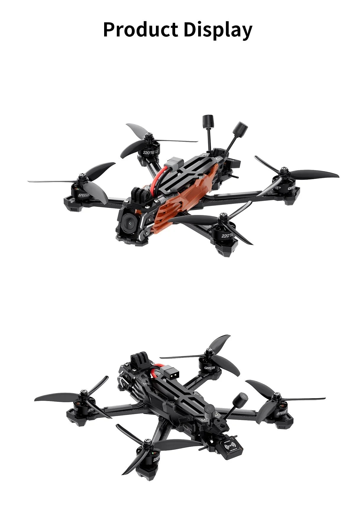 GEPRC Vapor-D6 O4 Pro HD Freestyle FPV Drone | 6 Inch Long Range Tidesmit