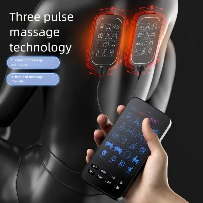 Electric Pulse Muscle Stimulator: Deep Tissue Relief & Heat Therapy Massage Chairs Tidesmit