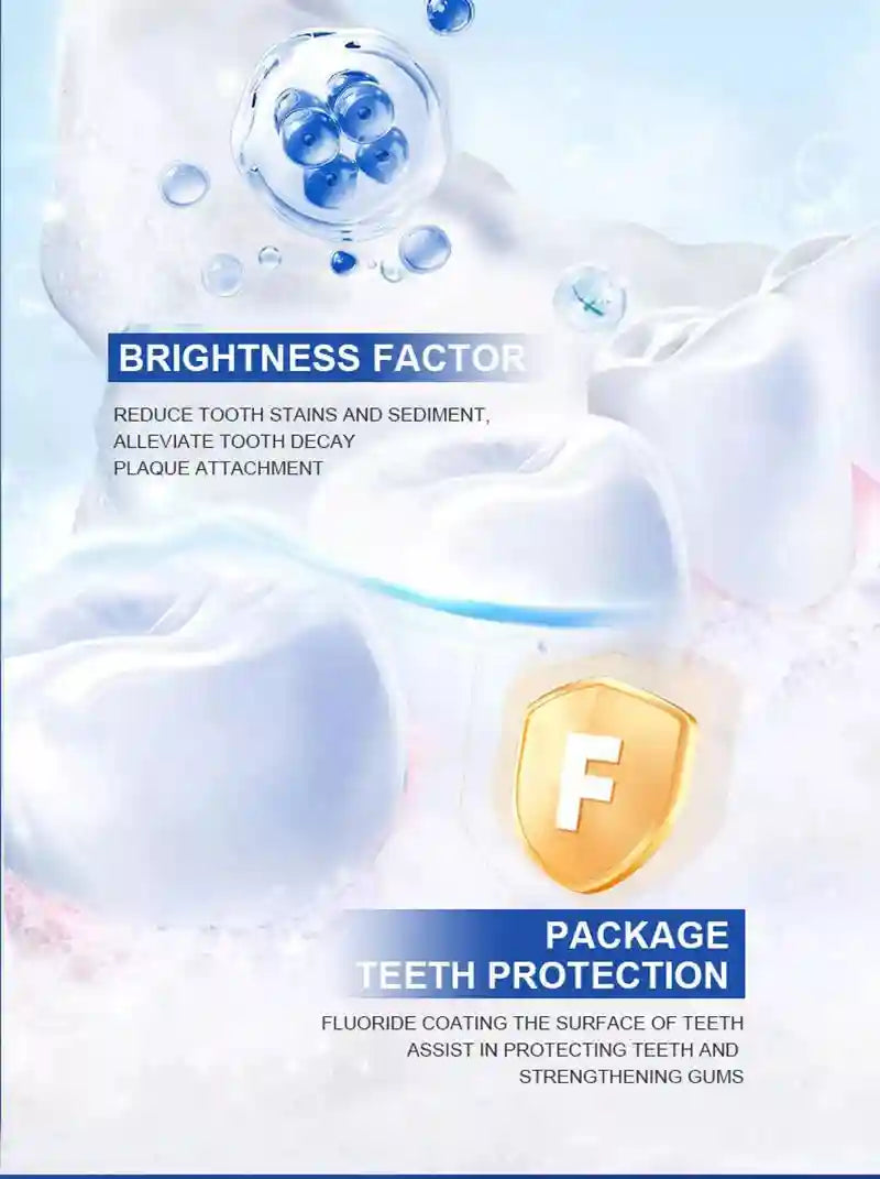 Tidesmit 120g hydroxyapatite whitening toothpaste for plaque removal, deep cleaning, and fresh breath.