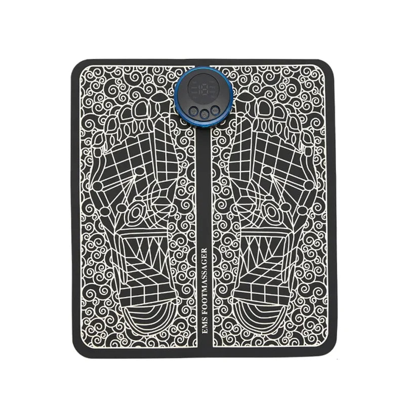 EMS Neck Massager - Portable Electric Pulse Pain Relief Patch Relaxation Treatment F Tidesmit