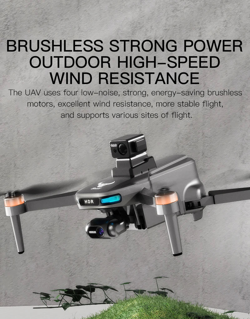 SG109 GPS Camera Drone: 4K Video with 360 Laser Obstacle Avoidance Tidesmit