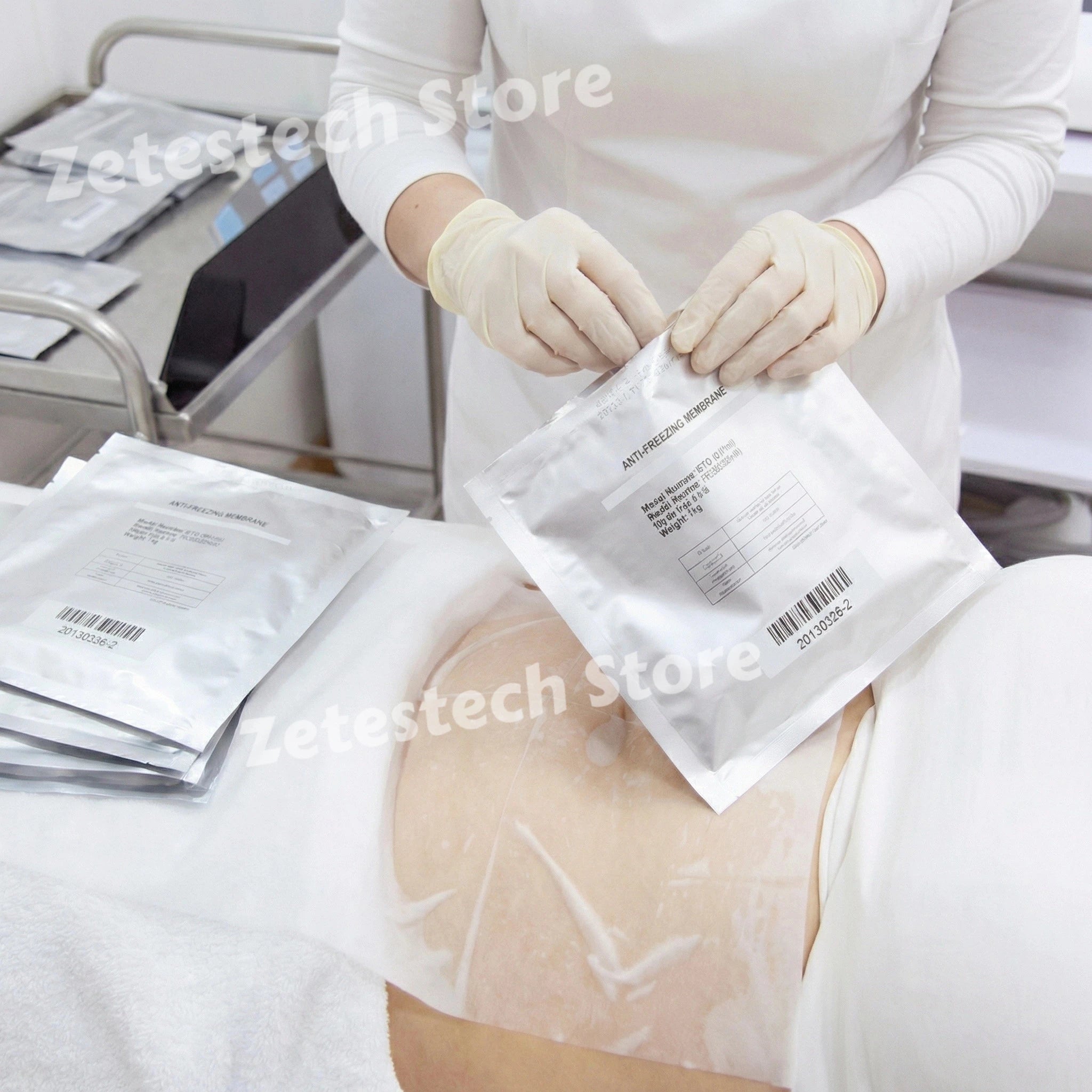 Cryolipolysis Anti-Freeze Membrane Pads 10 PCS (22x24cm, 60G) Fascia Gun Tidesmit