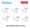 24H Shipping Aqara Window Door Sensor MCCGQ11LM Zigbee Connect Smart Home Security Alarm System Work with Xiaomi & Apple Homekit