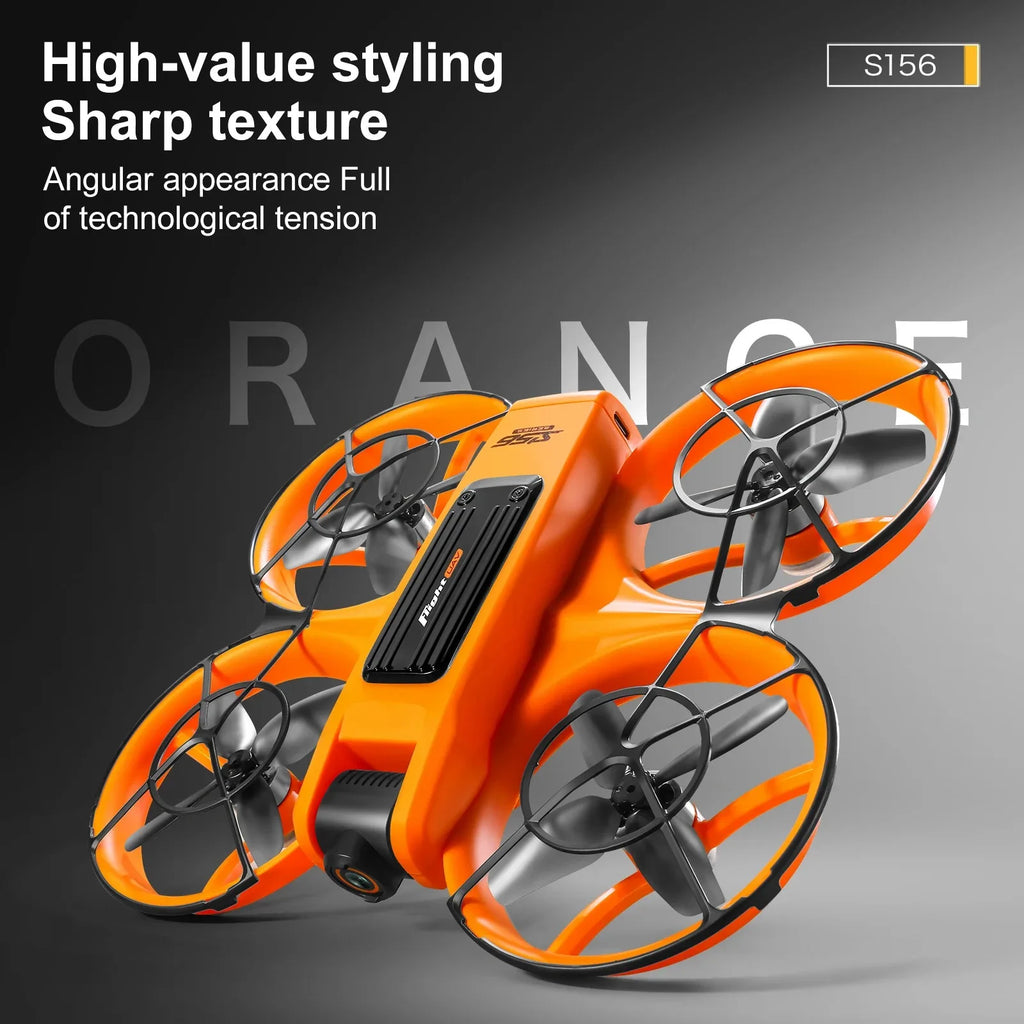 4K Camera Drone with Dual Lens and Brushless Motor - S156 Foldable Tidesmit