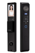 Smart lock with Camera 3D Facial Recognition Electronic Door Lock with Visual Doorbell for Video Surveillance