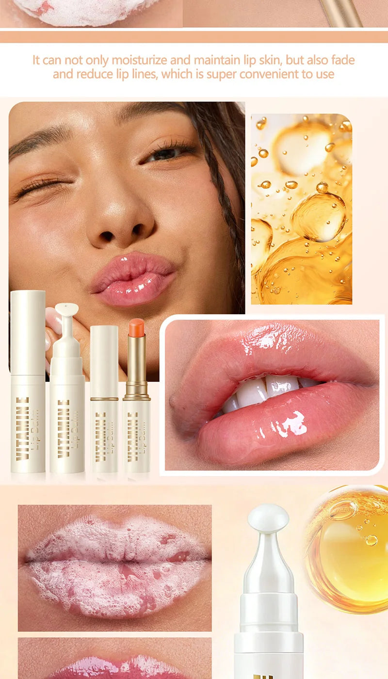 Lip Care & Hydrating Lip Mask Set - Cruelty-Free Night Repair Lip Care Tidesmit