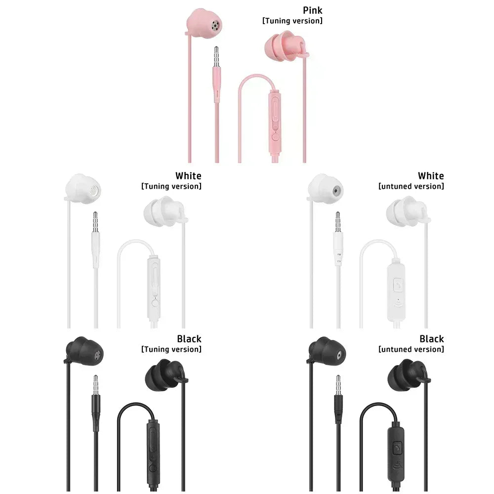 Wired Noise Reduction In-Ear Earphones - Tidesmit Audio Headset Tidesmit