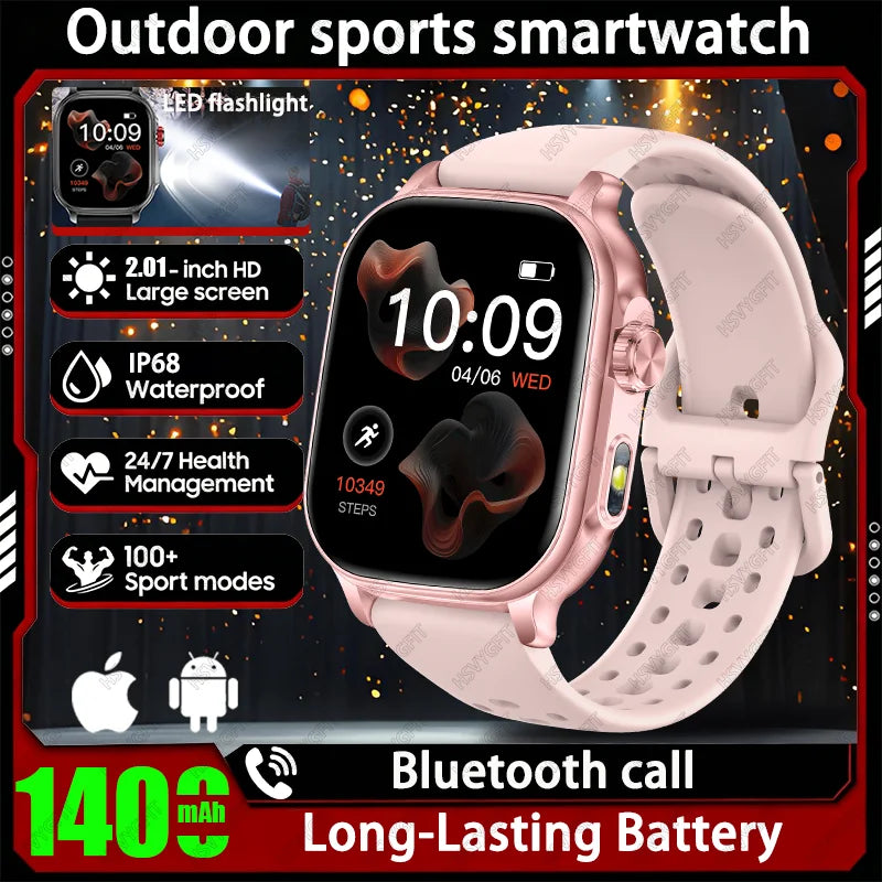 2026men's andwomen'ssmartwatches,2.01-inch high-definitiontouchscreen,1400mAhultra long battery life,men'sandwomen'sholidaygifts