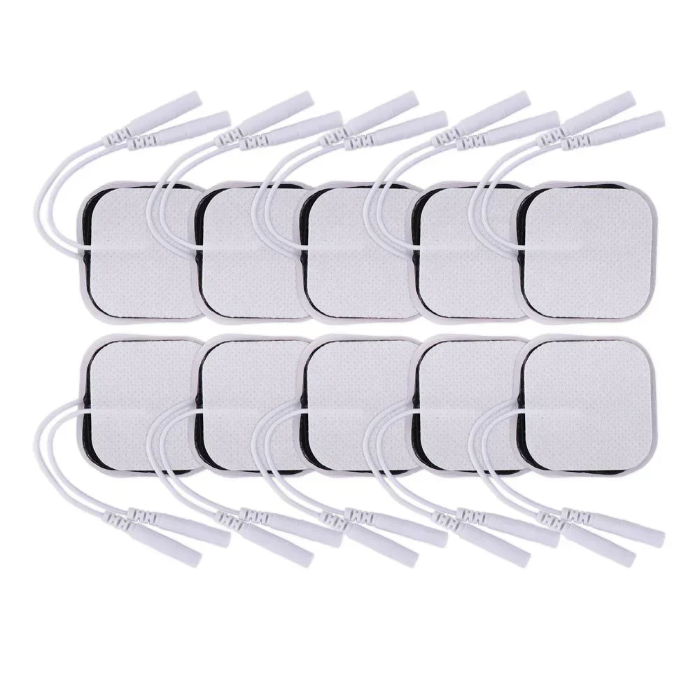 TENS Unit Electrode Pads Replacement 5x5cm - Self-Adhesive Tidesmit Body Shaping Massage Equipment Tidesmit