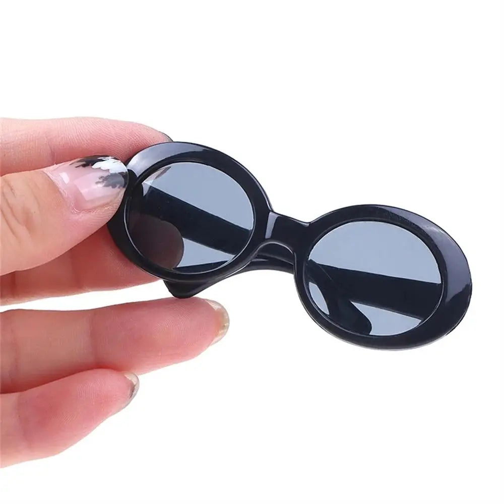 For Blythe Doll Cool Glasses Pet Sunglasses 20cm Dolls Eyeglasses Dress Up Photo Props Doll Accessories Mini