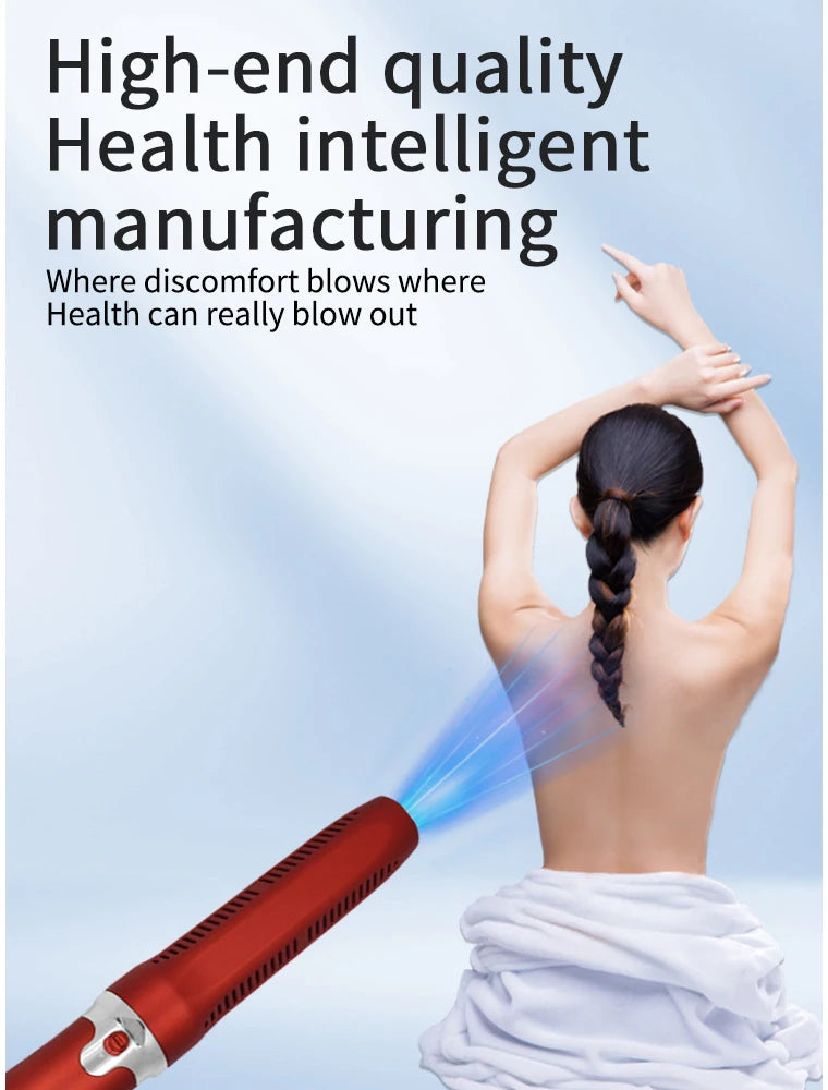 Terahertz Electric Back Massager - Portable Heat Therapy Device Back Massage Instrument Tidesmit