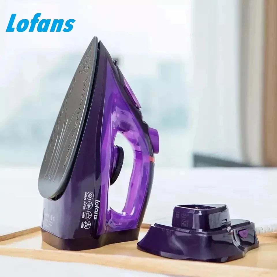 Tidesmit Lofans YD-012V cordless steam iron with 280ml water tank and fast 35s heat-up for garment steaming
