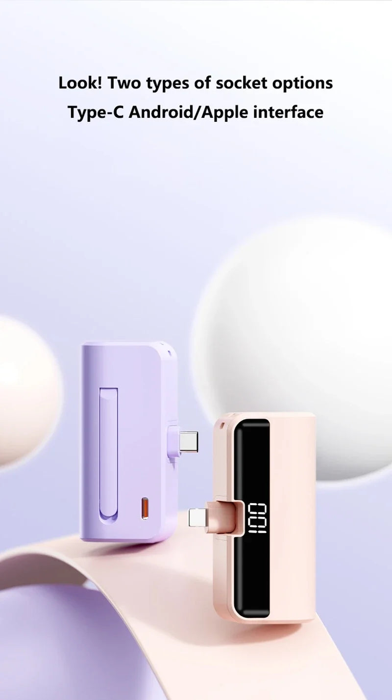 Portable Power Bank 50000mAh | Fast Charging USB-C Travel Battery Tidesmit