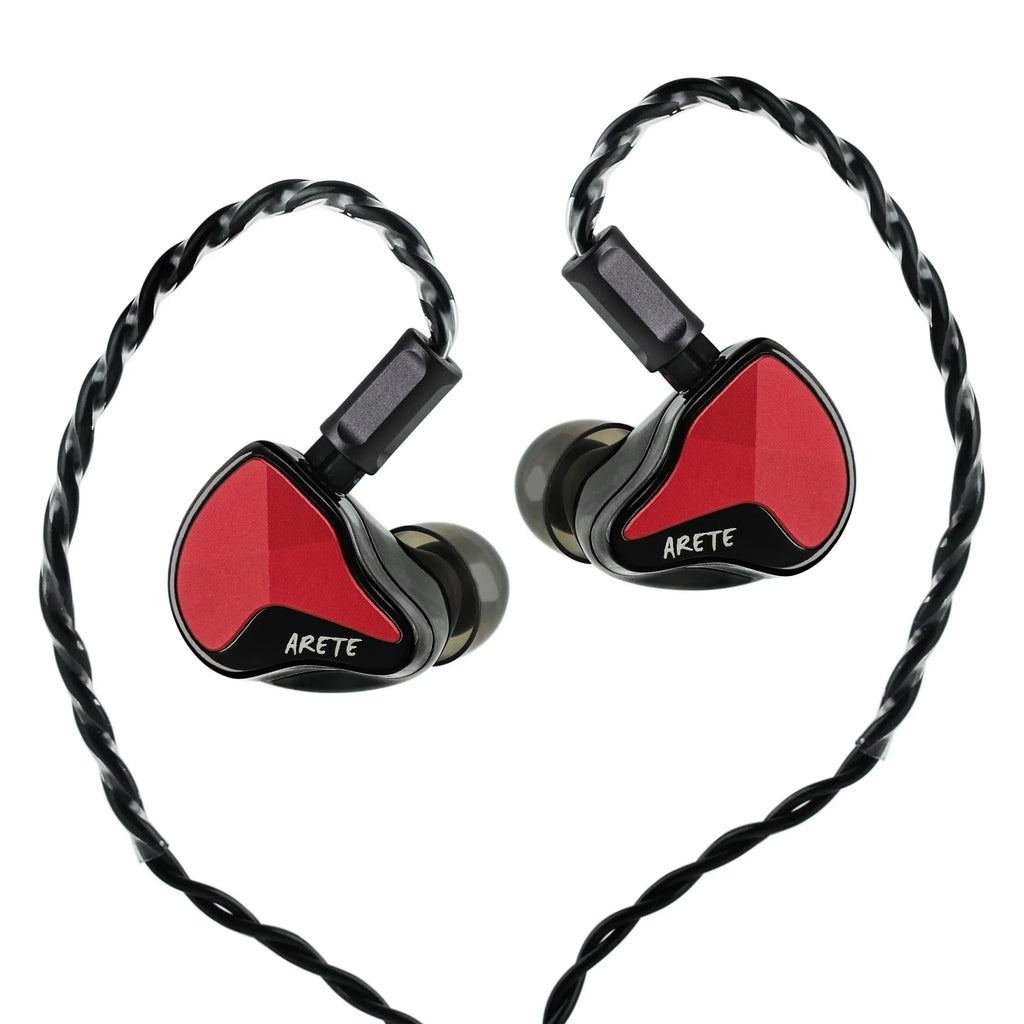 ZiiGaat Arete II Hybrid IEMs | 1DD+4BA Professional Monitors | Tidesmit Tidesmit