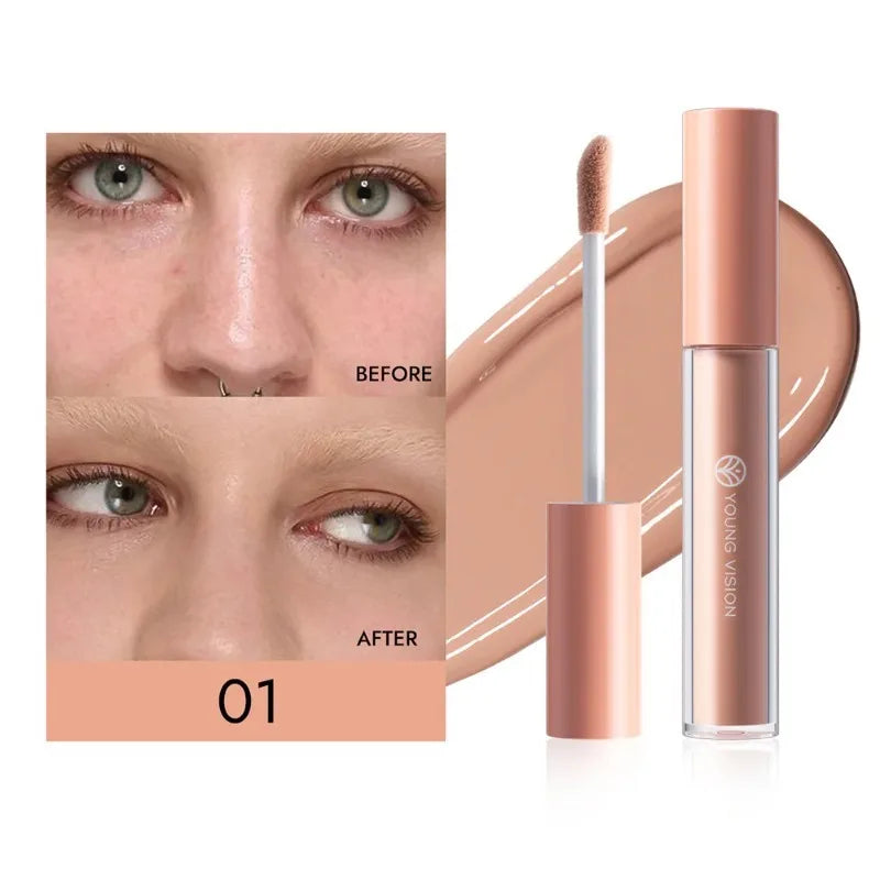 Tidesmit purple liquid color corrector for brightening skin tone and concealing dark circles face makeup texture