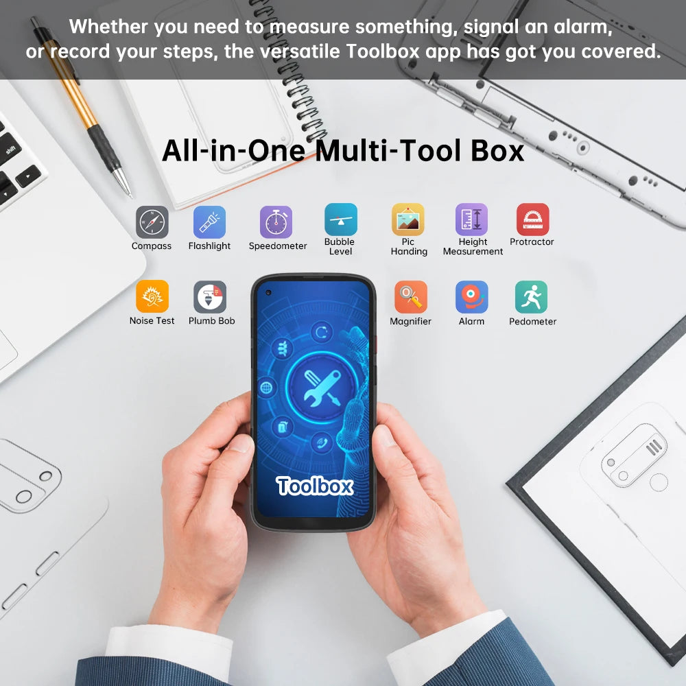 Unihertz Jelly Max 5G Mini Smartphone Android 14 Dimensity 7300 CPU 12GB 256GB 100MP Camera 4000 mAh Battery 5.05" inch Screen