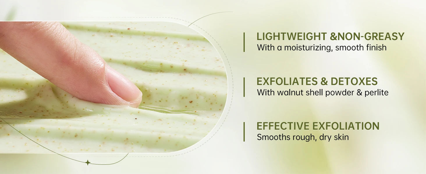 Body Scrub Exfoliant 250ml – Professional Smoothing Skin Care Scrubs Treatments Tidesmit