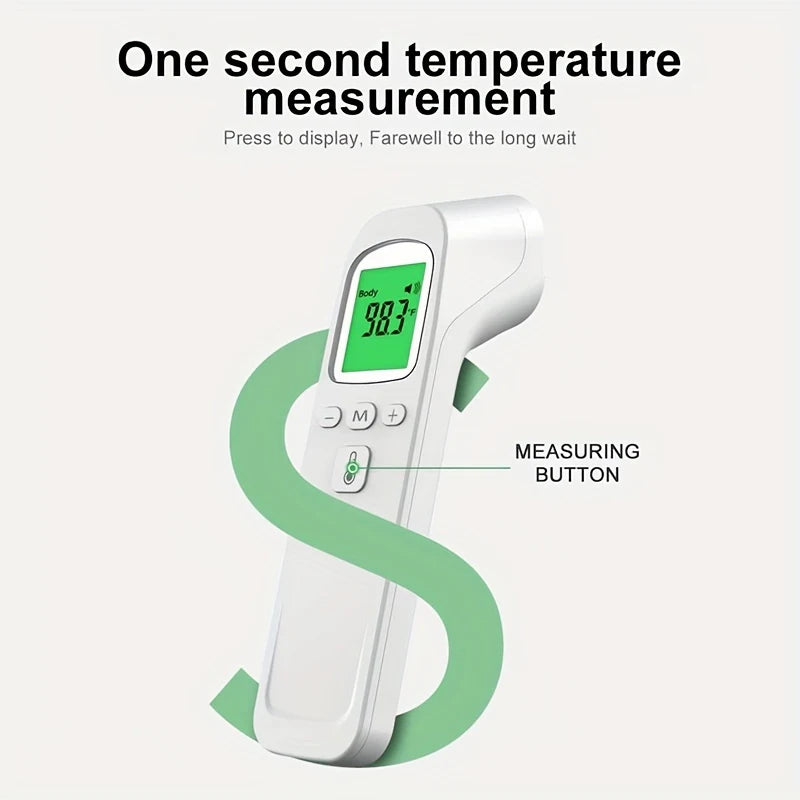 Medical Infrared Forehead Thermometer Backlit Digital Non-contact Laser Household LCD Baby Adult Fever Infant Body